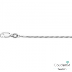 Zilveren collier gourmette 1,4mm 50cm