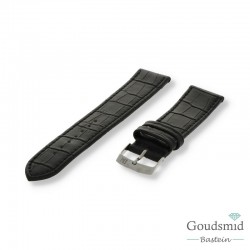Morellato horlogeband Juke alligator zwart, 18mm