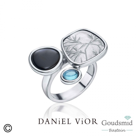 Daniel Vior Acacia zilveren ring