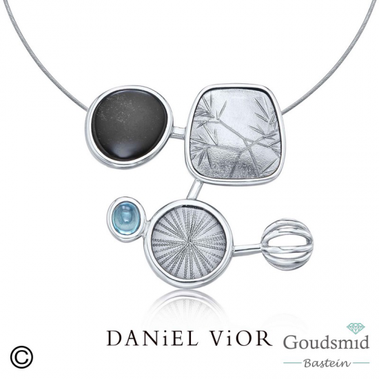 Daniel Vior Acacia zilveren hanger