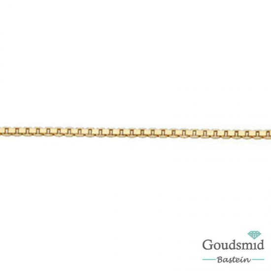 8 karaat venetiaans collier 1,0mm 50cm