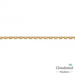 8 karaat anker collier 1,1mm 50cm