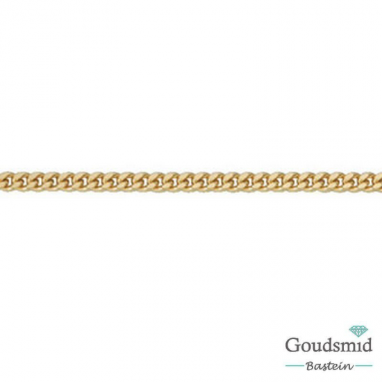 8 karaat gourmet collier 1,4mm 45cm