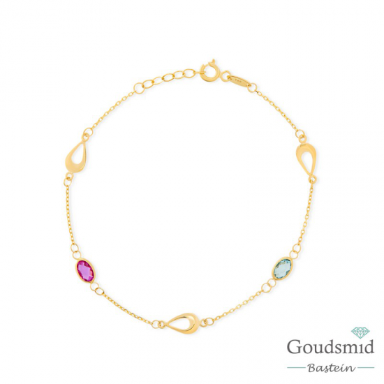 Swing Jewels 14karaat geelgouden armband