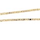 Gouden collier valkenoog 4.3mm 53cm