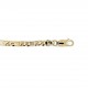 Gouden collier valkenoog 4.3mm 53cm