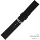 Morellato horlogeband Large Glad ongestikt Zwart, 14mm