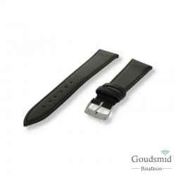 Morellato horlogeband Point XL Eco Glad gest. Zwart, 10mm