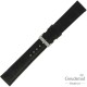 Morellato horlogeband Bolle Kroko pr. gestikt Zwart, 18mm