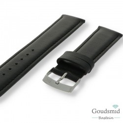 Morellato horlogeband Grafic Glad gestikt Zwart, 18mm