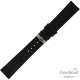 Morellato horlogeband Kajman Alligator gest. Zwart, 20mm