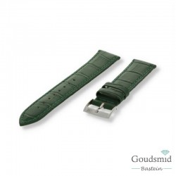 Morellato horlogeband Bolle Kroko pr. gestikt groen, 20mm