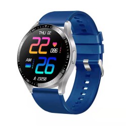 Smarty SW019F Smartwatch Blauw