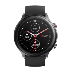 Smarty SW031A Smartwatch Zwart