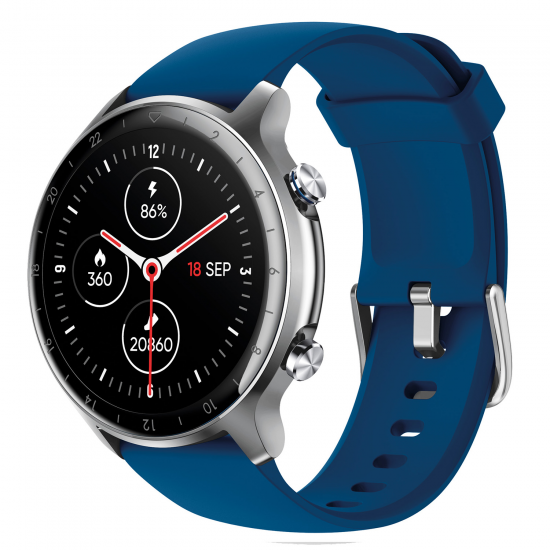 Smarty SW031C Smartwatch Blauw