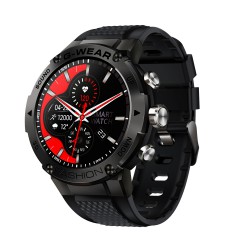 Smarty SW036A Smartwatch Zwart