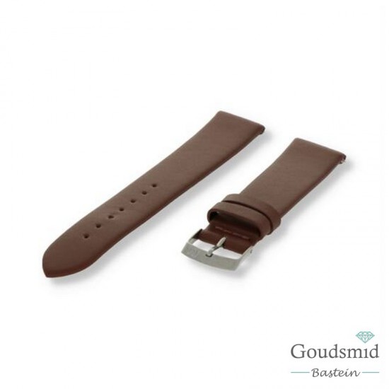 Morellato horlogeband leer Micra glad Bruin, 10mm