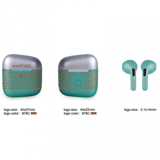 Smarty Earphones Groen SW037E