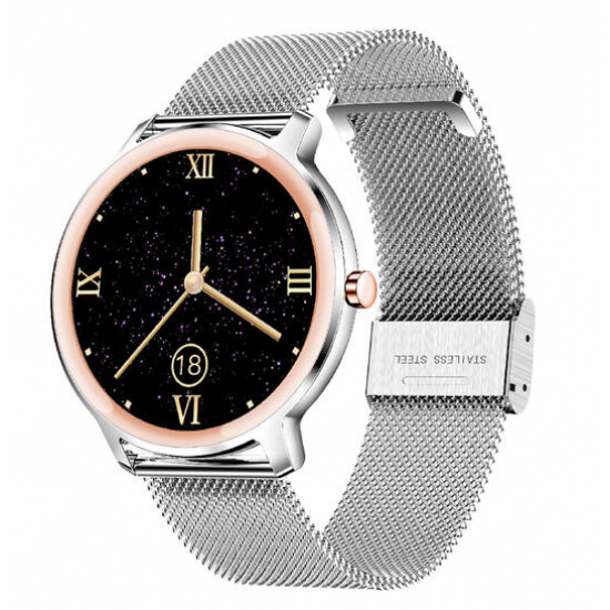 Smarty SW018B Smartwatch Rosékleurig