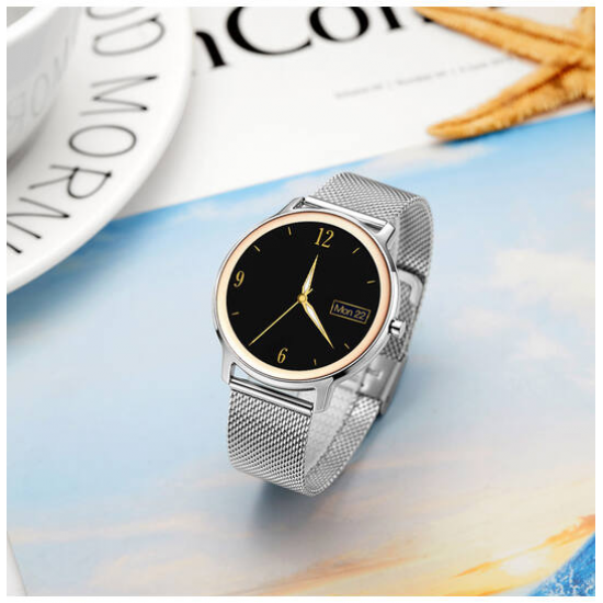 Smarty SW018B Smartwatch Rosékleurig