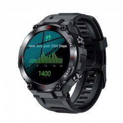 Smarty SW059A Smartwatch Zwart