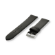 Morellato horlogeband Micra-Evoque Glad ongestikt zwart, 22mm