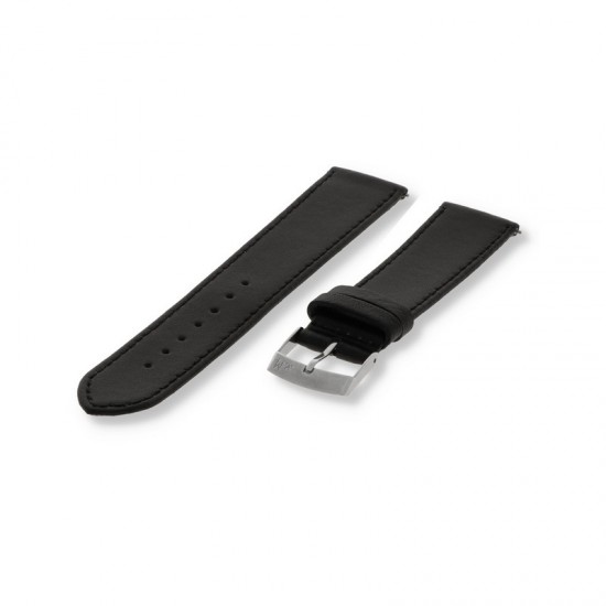 Morellato horlogeband Sprint Glad gestikt Zwart, 14mm