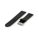 Morellato horlogeband Sprint Glad gestikt Zwart, 14mm