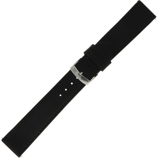 Morellato horlogeband Sprint Glad gestikt Zwart, 14mm