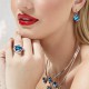 Andrea Marazzini Cherry Bermuda Blue Ring