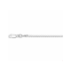 Zilveren collier gourmette 2,4mm 80cm