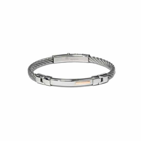 Borsari Skema Armband Staal - Goud BR-SK01ESN