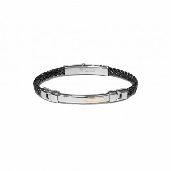 Borsari Skema Armband Staal - Goud BR-SK04ESN