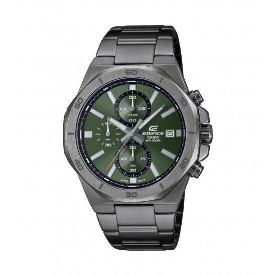 Casio Edifice Heren horloge EFV-640DC-3AVUEF Standaard chronograaf