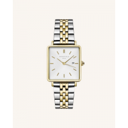 Rosefield Dames horloge QVSGD-Q013 Boxy Duotone