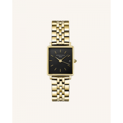 Rosefield Dames horloge QMBG-Q025 Boxy XS Black