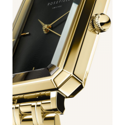 Rosefield Dames horloge OBSSG-O47 Octagon Black