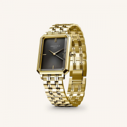 Rosefield Dames horloge OBGSG-O61 Octagon XS Black