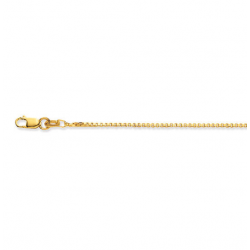 Gouden collier venetiaans 1,2mm 50cm