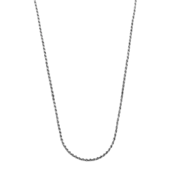 Rebel en Rose Rope Ketting Zilver RR-NL052-S-50