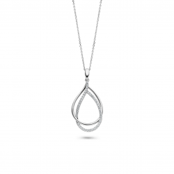 Rosa di Luca zilveren hanger zirkonia 624.757