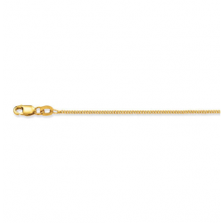 Gouden collier gourmet 1,2mm 45cm