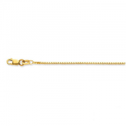 Gouden collier venetiaans 1,1 mm 50cm