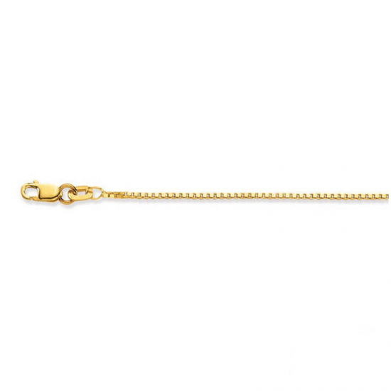 Gouden collier venetiaans 1,1 mm 50cm