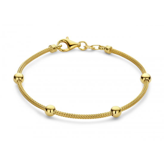 Rosa di Luca zilveren verguld armband 603.572.18