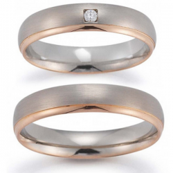 Gerstner trouwringen set 20138 14krt goud met diamant