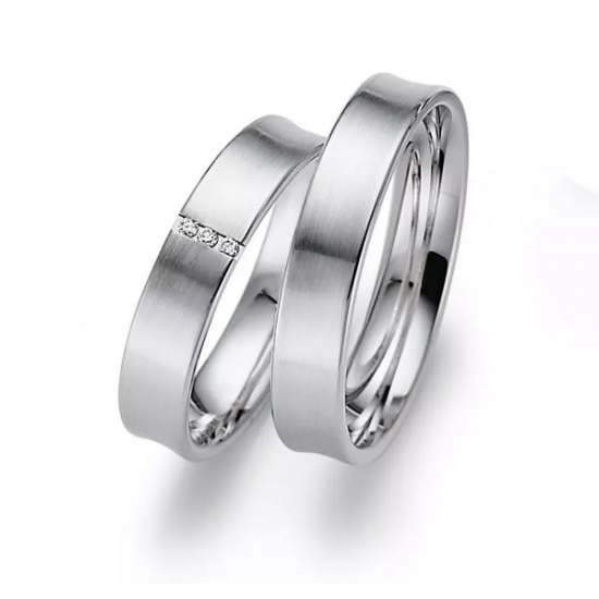 Gerstner trouwringen set 20206 14krt goud met diamant