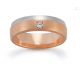 Gerstner trouwringen set 20207 14krt goud met diamant