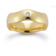 Gerstner trouwringen set 20319 14krt goud met diamant