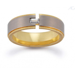 Gerstner trouwringen set 20323 14krt goud met diamant